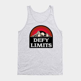 Defy Limits Mountains Tank Top